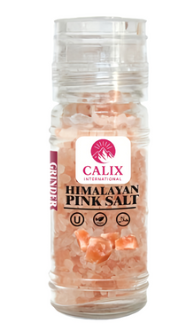 Pink Salt Coarse Small Glass Grinder – 0.26 lbs (120g) | Calix International